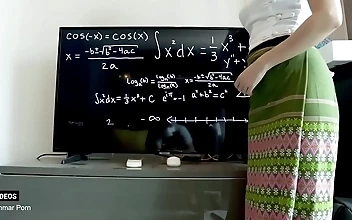 JAV美女の甘美なボディが生徒たちの欲望を満たす、ミャンマーのハードコア・セックス・ビデオ