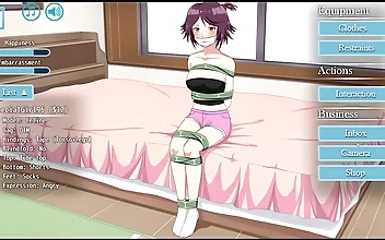 解き放たれた欲望 - レズビアンのルームメイトが同級生をBDSMポルノスターに改造するJAV変態ゲームの絆編