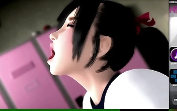 甘美な3Dアニメーションゲームで欲望を満たす - Horny Girl
