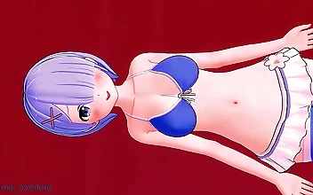 ハイソックスのビキニ・クラッド・レム～目を見張るようなビジュアルが目を楽しませる！