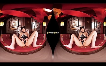 JAV『春麗風チャイナドレスを着た魅惑の女がベッドの上で潮を吹く』予告編