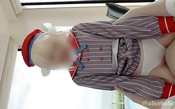 人気アマチュア・コスプレイヤーと究極の「ナカダシ」を体験する！