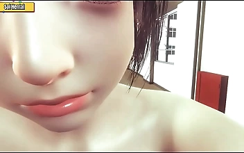 日本のヘンタイ3D - エッチな生徒がクラスの前で犯される！