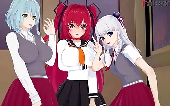 JAV乙女たちの支配～神舞う魔王NTRテスタメント2～いじめられっ子ヤリまくり天国のイケメンたち